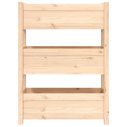 Fioriera 77x25x104,5 cm in Legno Massello di Pino - homemem39