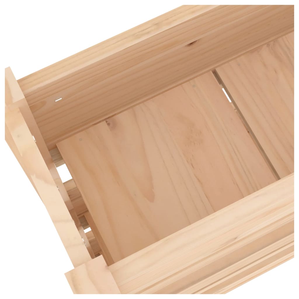 Fioriera 77x25x104,5 cm in Legno Massello di Pino - homemem39