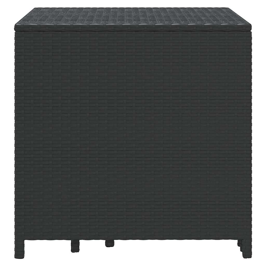 Tavolini Impilabili 3 pz Neri in Polyrattan | homemem39