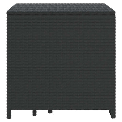 Tavolini Impilabili 3 pz Neri in Polyrattan | homemem39