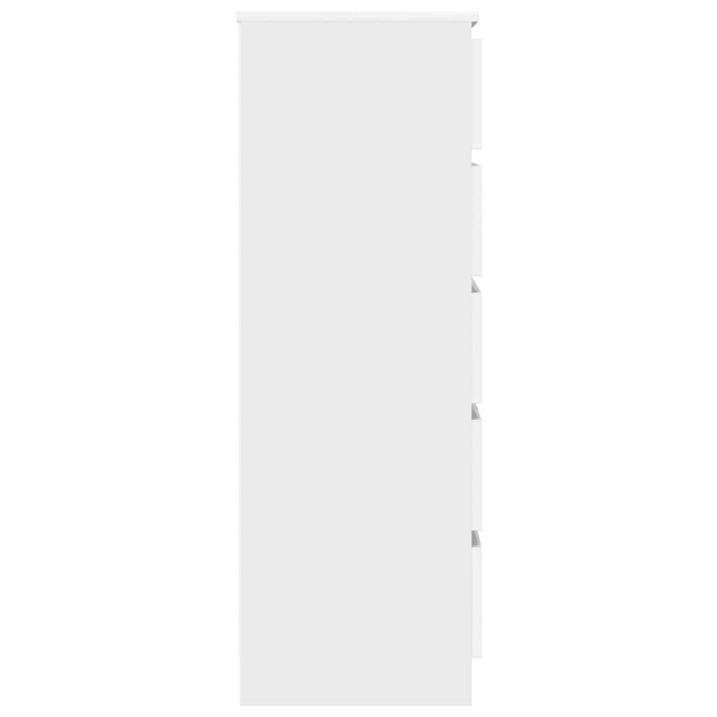 Cassettiera Bianca 60x36x103 cm in Legno Multistrato - homemem39
