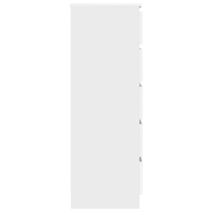 Cassettiera Bianca 60x36x103 cm in Legno Multistrato - homemem39