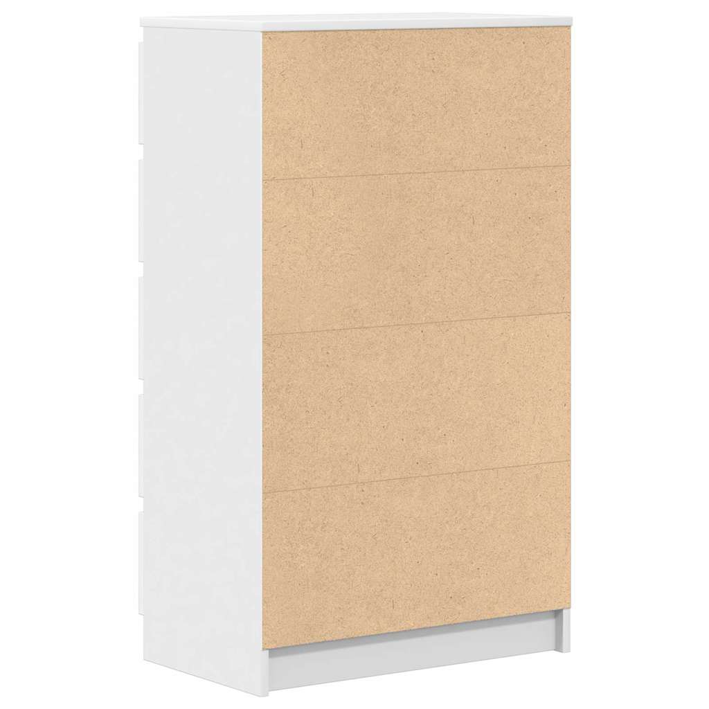Cassettiera Bianca 60x36x103 cm in Legno Multistrato - homemem39
