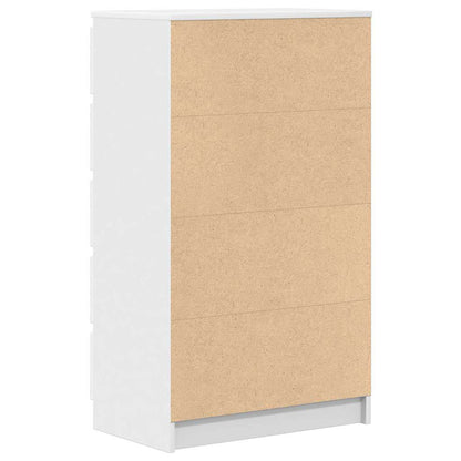 Cassettiera Bianca 60x36x103 cm in Legno Multistrato - homemem39