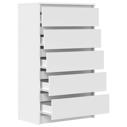 Cassettiera Bianca 60x36x103 cm in Legno Multistrato - homemem39