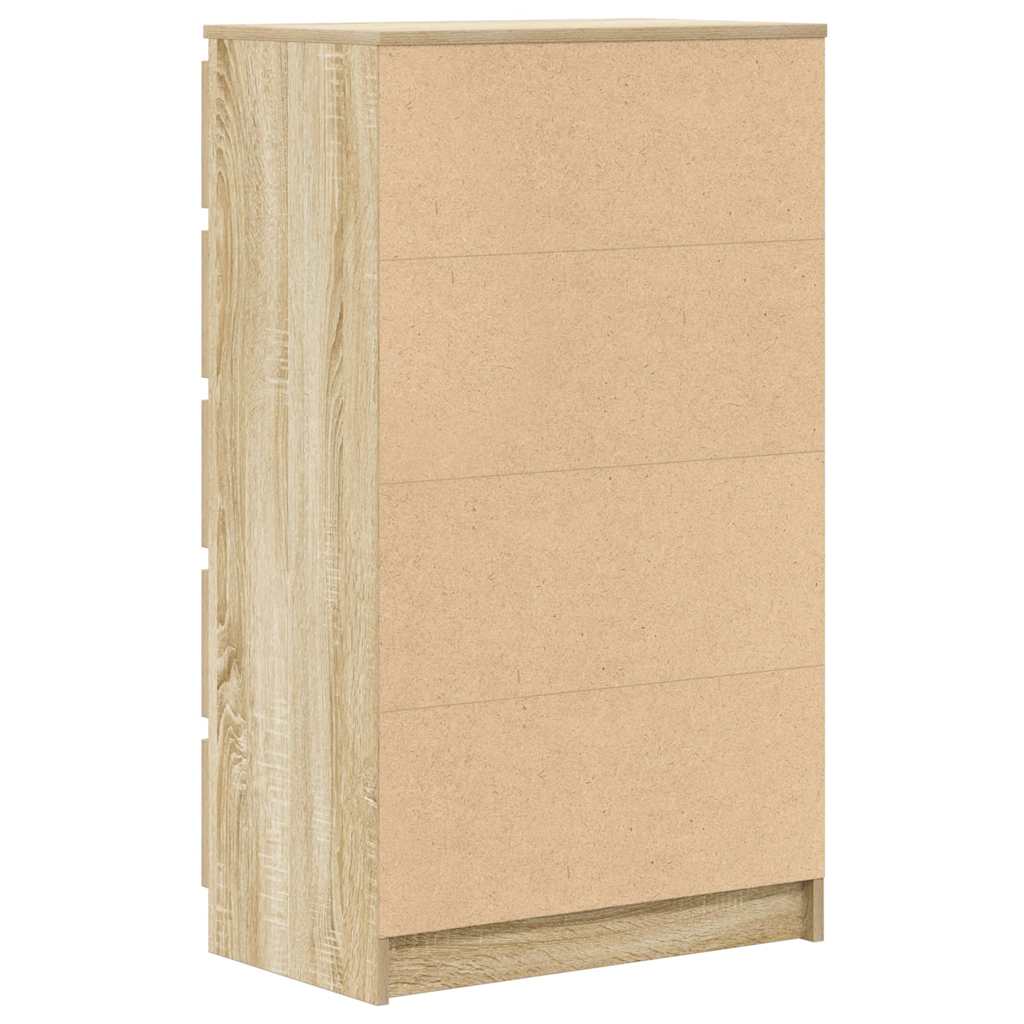 Cassettiera Rovere Sonoma 60x36x103 cm in Legno Multistrato - homemem39