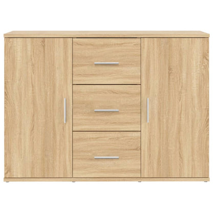 Credenza Rovere Sonoma 91x29,5x65 cm in Legno Multistrato - homemem39