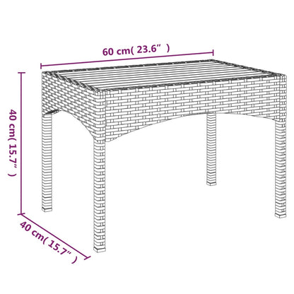 Set Divani da Giardino 3 pz con Cuscini in Polyrattan Grigio | homemem39