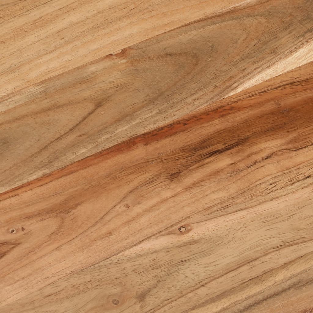 Mobile Porta TV 110x33x33 cm in Legno Massello di Acacia