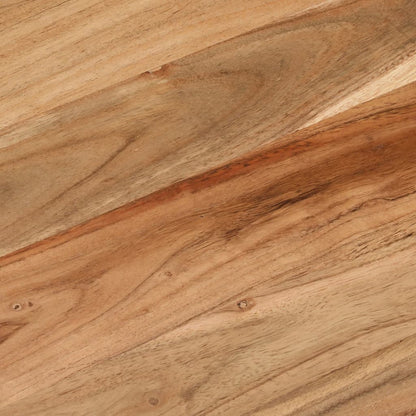 Mobile Porta TV 110x33x33 cm in Legno Massello di Acacia