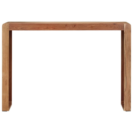 Tavolo Consolle 110x30x76 cm in Legno Massello di Acacia - homemem39