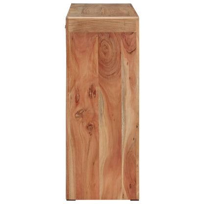 Tavolo Consolle 110x30x76 cm in Legno Massello di Acacia - homemem39