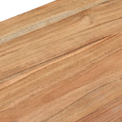 Tavolo Consolle 110x30x76 cm in Legno Massello di Acacia - homemem39