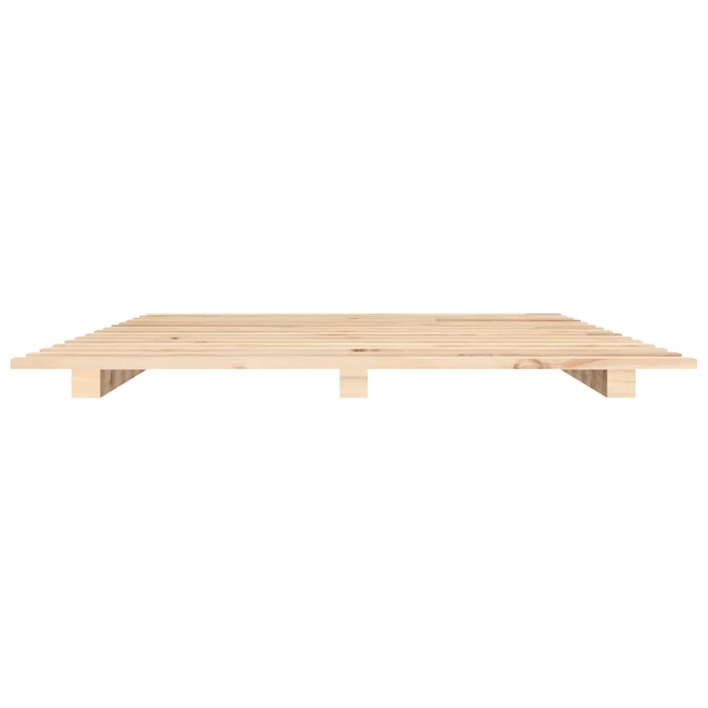 Giroletto senza Materasso 90x200 cm in Legno Massello di Pino - homemem39