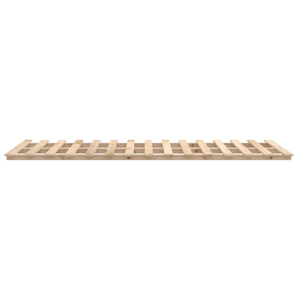 Giroletto senza Materasso 90x200 cm in Legno Massello di Pino - homemem39