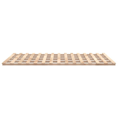 Giroletto senza Materasso 200x200 cm in Legno Massello di Pino - homemem39