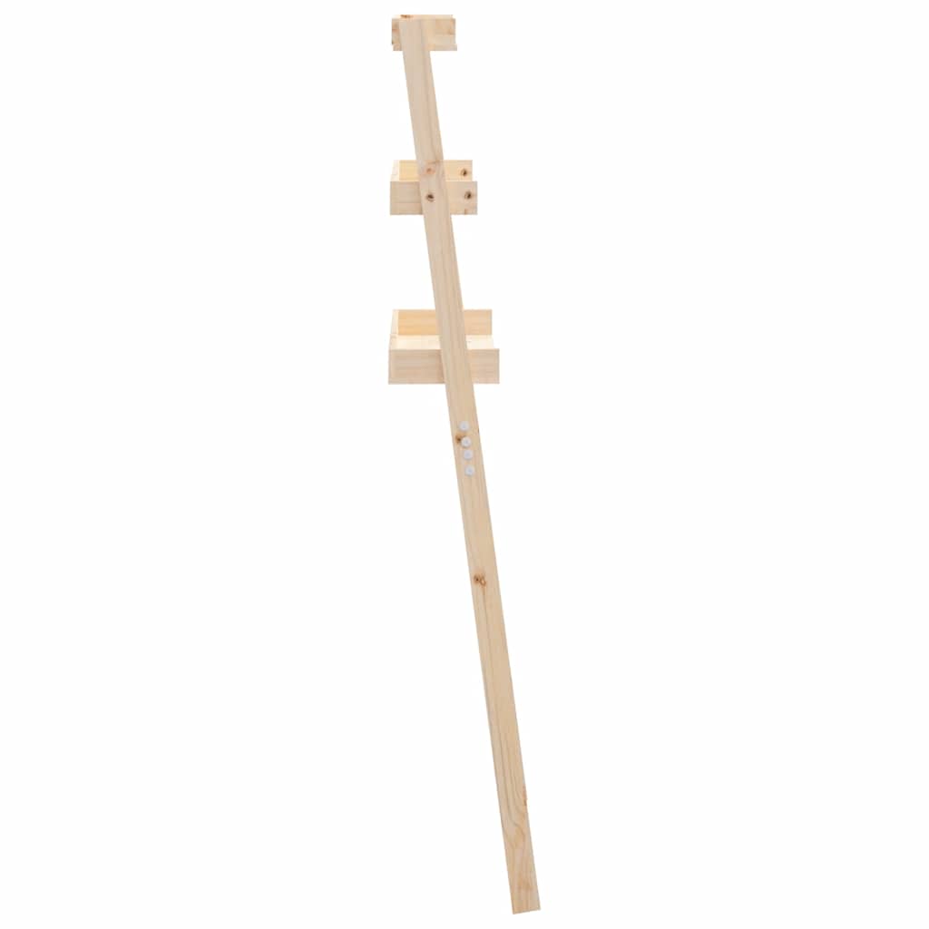 Rastrelliera da Bagno 63,5x32x179 cm in Legno Massello di Pino - homemem39