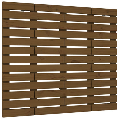 Testiera da Parete Ambra 146x3x91,5cm in Legno Massello di Pino - homemem39