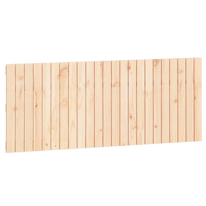 Testiera da Parete 147x3x60 cm in Legno Massello di Pino | homemem39