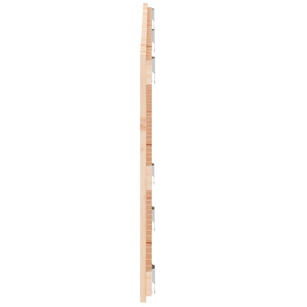 Testiera da Parete 147x3x60 cm in Legno Massello di Pino | homemem39