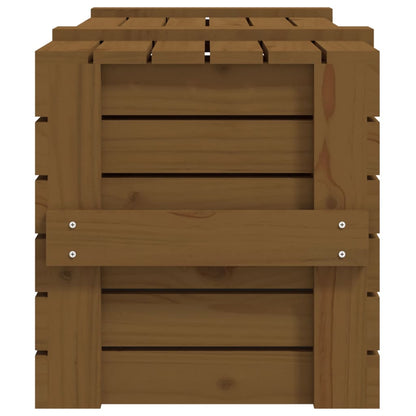 Contenitore Portaoggetti ambra 91x40,5x42cm Legno Massello Pino - homemem39