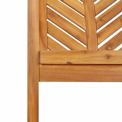 Set da Pranzo per Giardino 4 pz Marrone | homemem39