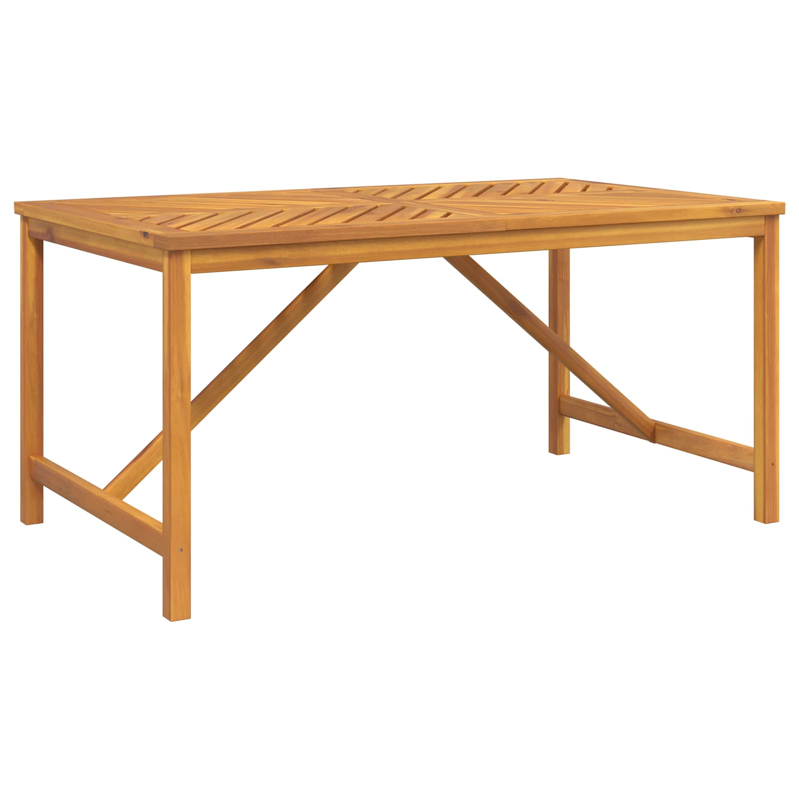 Set da Pranzo per Giardino 4 pz Marrone | homemem39