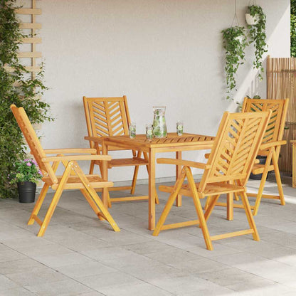 Set da Pranzo per Giardino 5 pcs Marrone