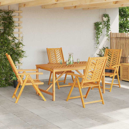 Set da Pranzo per Giardino 5 pcs Marrone