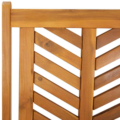 Set da Pranzo per Giardino 7 pcs Marrone | homemem39