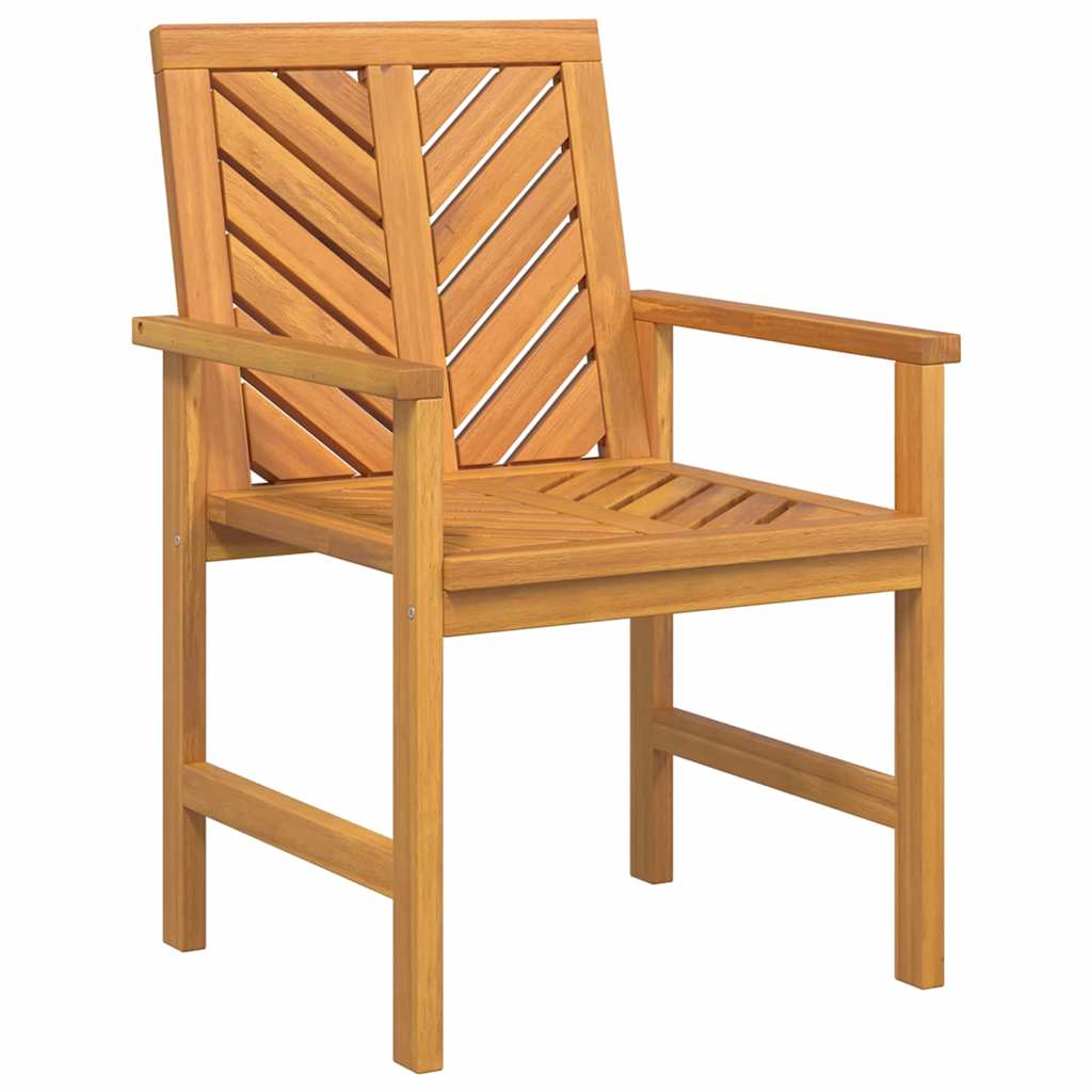 Set Lounge da Giardino 4 pcs Marrone Legno di Acacia Massello | homemem39