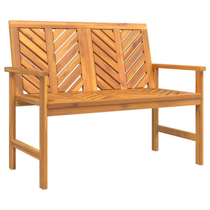 Set Lounge da Giardino 4 pcs Marrone Legno di Acacia Massello | homemem39