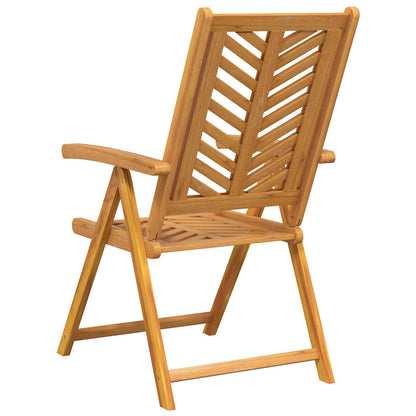 Sedia da Giardino 4 pcs Marrone 57 x 72 x 109 cm