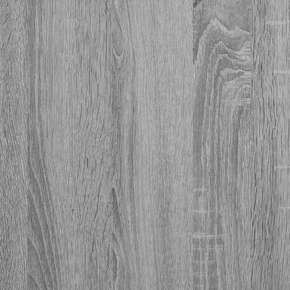 Set Mobili da Bagno 4 pz Grigio Sonoma in Legno Multistrato | homemem39