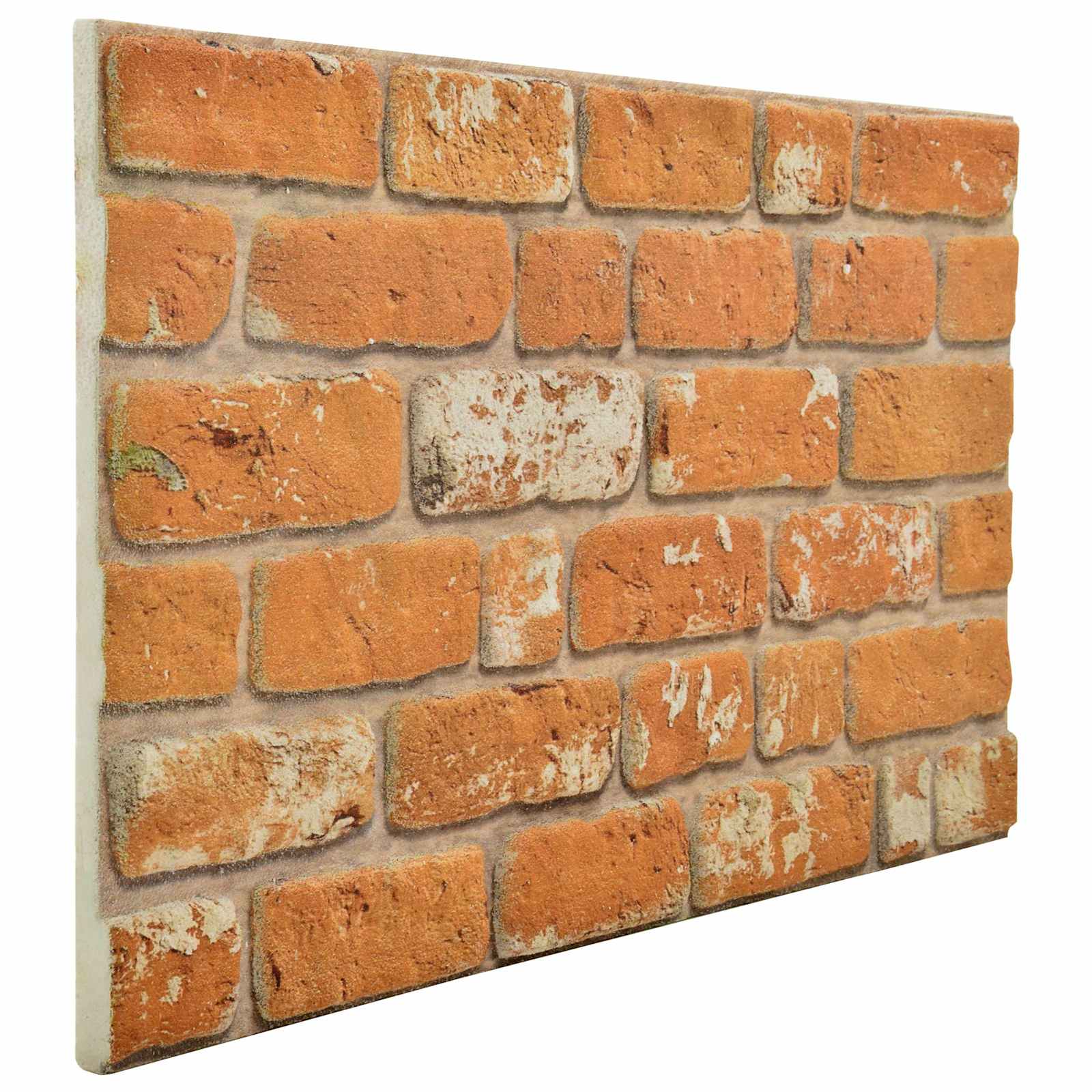 Pannelli da parete 10 pcs Mattone 100 x 50 cm Schiuma EPS | homemem39
