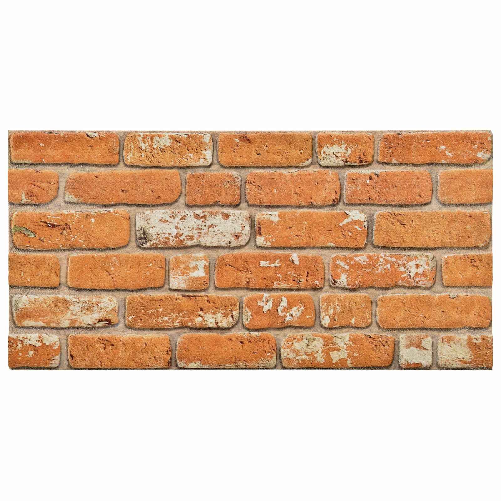 Pannelli da parete 10 pcs Mattone 100 x 50 cm Schiuma EPS | homemem39