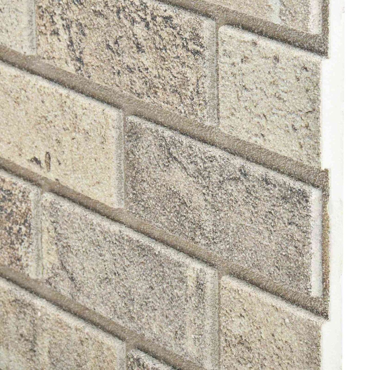 Pannelli da parete 10 pcs Sabbia 100 x 50 cm Schiuma EPS | homemem39