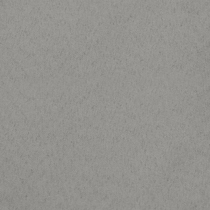 Poltrona Glider con Sgabello Grigio Chiaro in Tessuto | homemem39