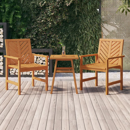 Tavolino 45x45x60 cm in Legno Massello di Acacia | homemem39