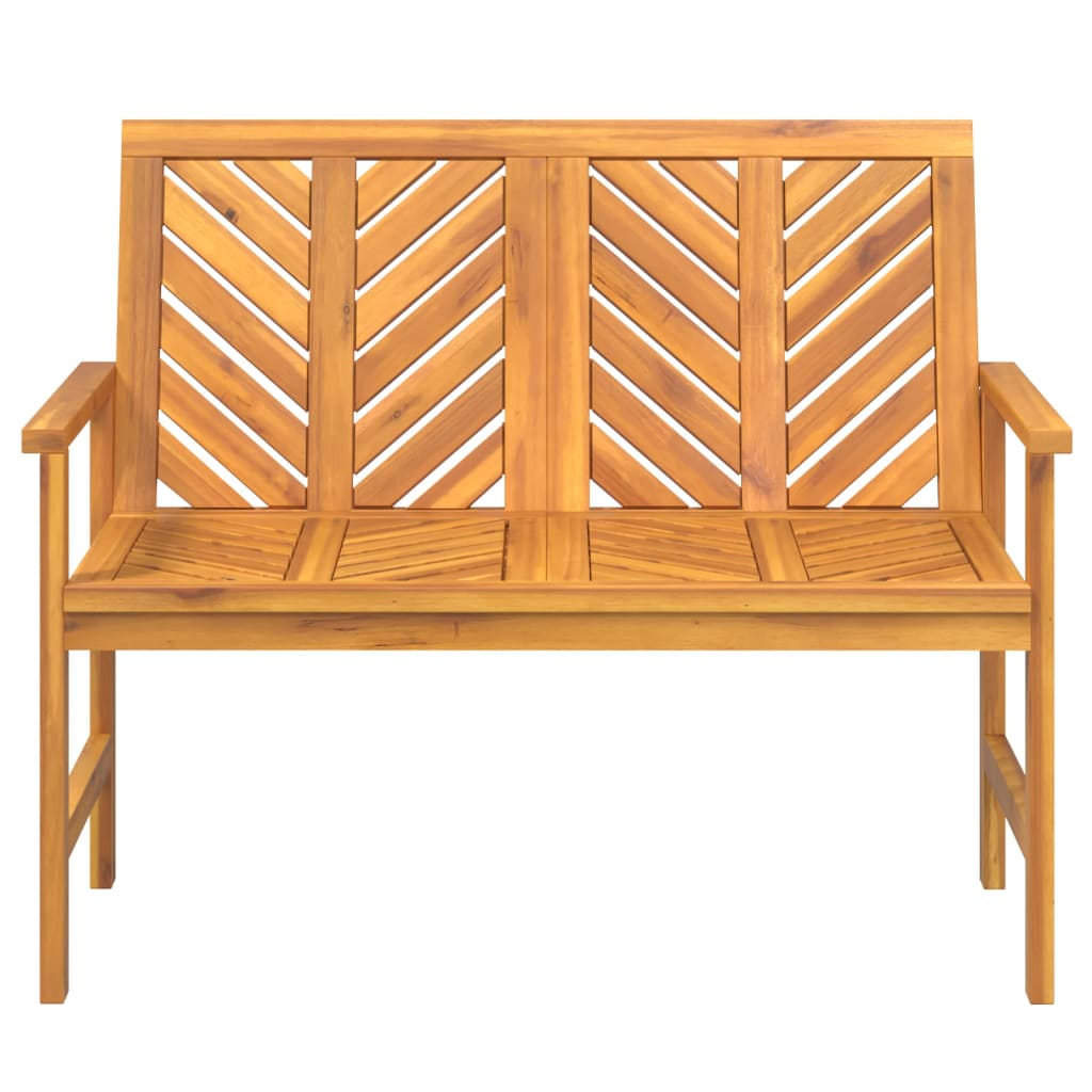 Panca da Giardino 109 cm in Legno Massello di Acacia | homemem39