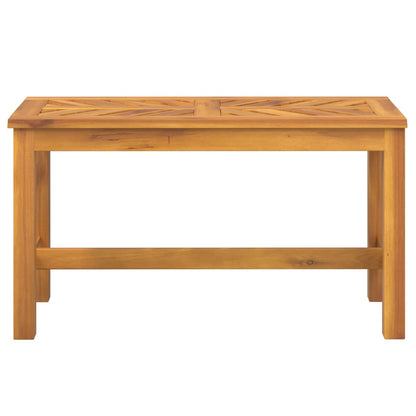 Panca da Giardino 80 cm in Legno Massello di Acacia | homemem39