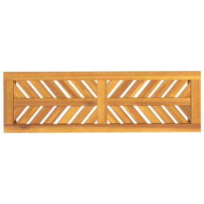 Panca da Giardino 110 cm in Legno Massello di Acacia | homemem39