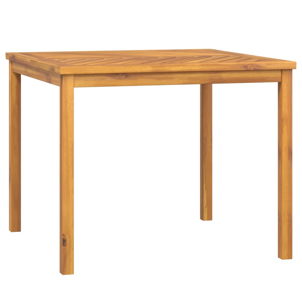 Tavolo da Pranzo da Giardino 90x90x74 cm Legno Massello Acacia | homemem39