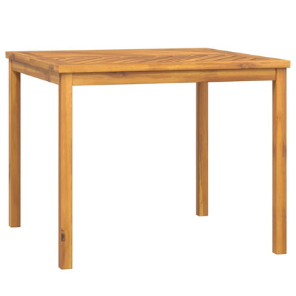 Tavolo da Pranzo da Giardino 90x90x74 cm Legno Massello Acacia | homemem39