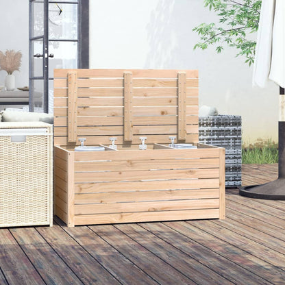 Contenitore Giardino 101x50,5x46,5 cm Legno Massello di Pino - homemem39