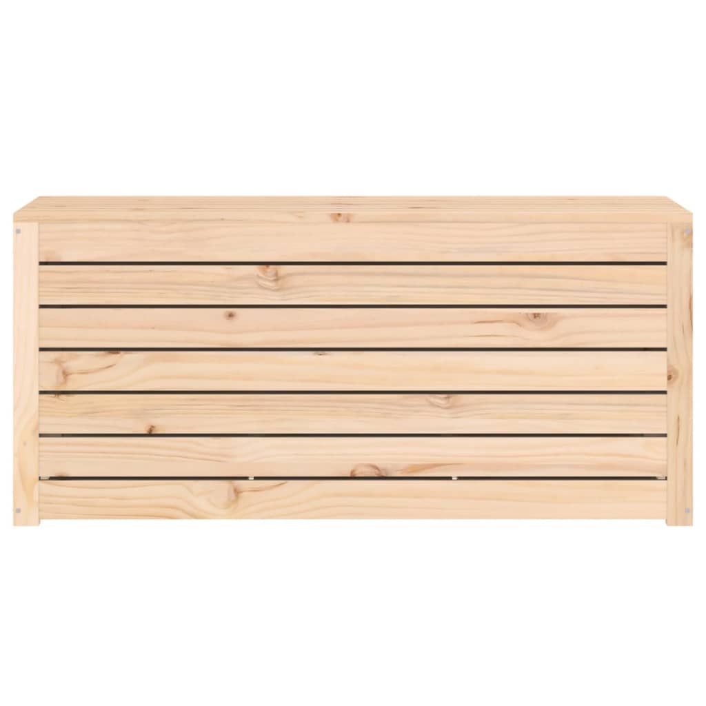 Contenitore Giardino 101x50,5x46,5 cm Legno Massello di Pino