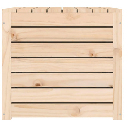 Contenitore Giardino 101x50,5x46,5 cm Legno Massello di Pino