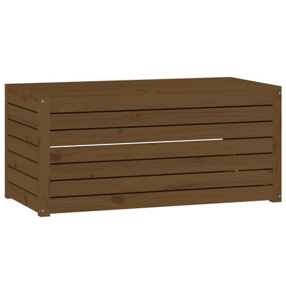 Contenitore Giardino Ambra 101x50,5x46,5 cm Legno Massello Pino - homemem39