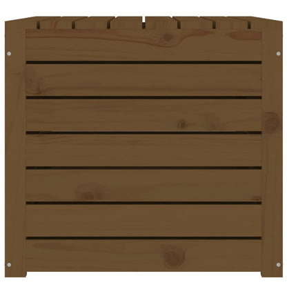 Contenitore Giardino Ambra 101x50,5x46,5 cm Legno Massello Pino - homemem39