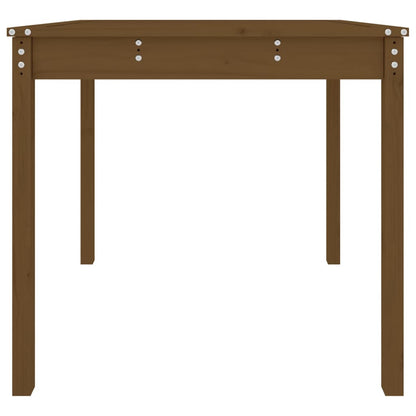 Tavolo da Giardino Ambra 82,5x82,5x76 cm Legno Massello di Pino - homemem39